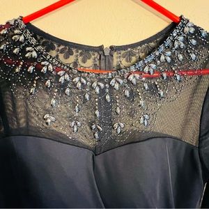 Alex Evenings Mother of the Bride gown. New with tags, never worn. Navy blue.